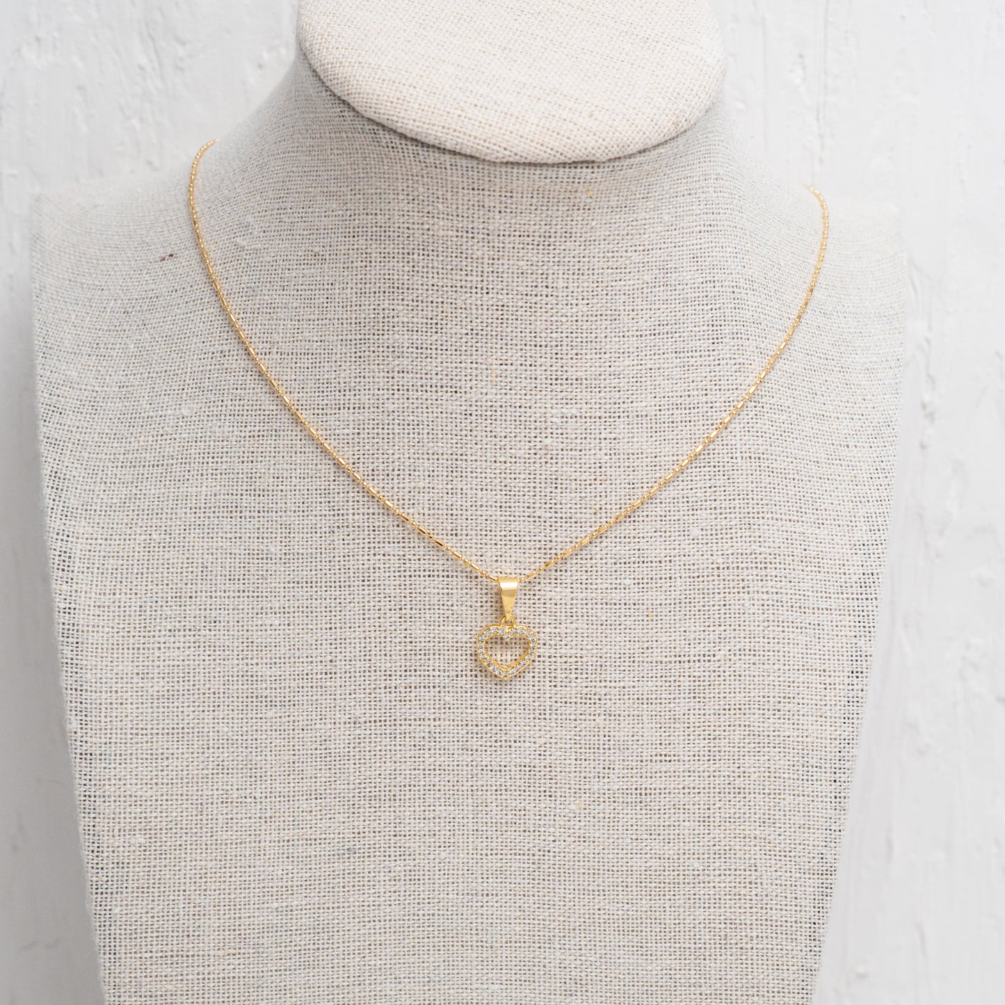 Dainty Heart Charm Necklace