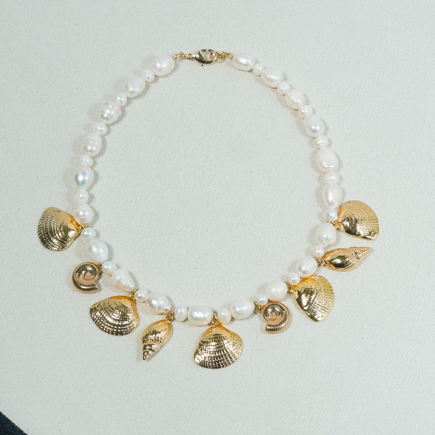 Seashell Charm Necklace