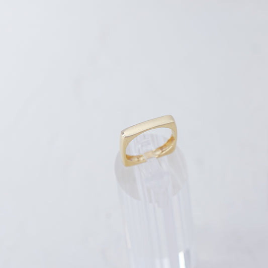 Square Gold Ring