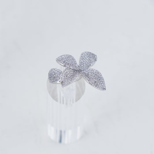 Petal Pave Ring