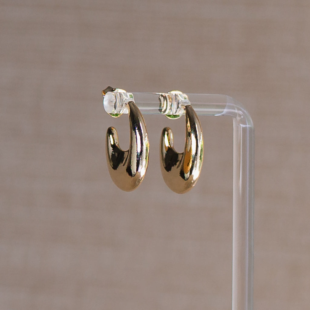 Modern Moon Earrings