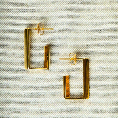 Rectangular Open Hoops