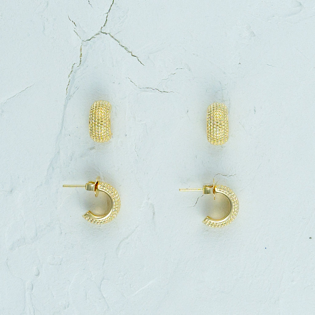 Small Gold Hoop Earrings