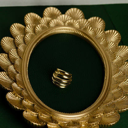 Five Strand Gold Ring