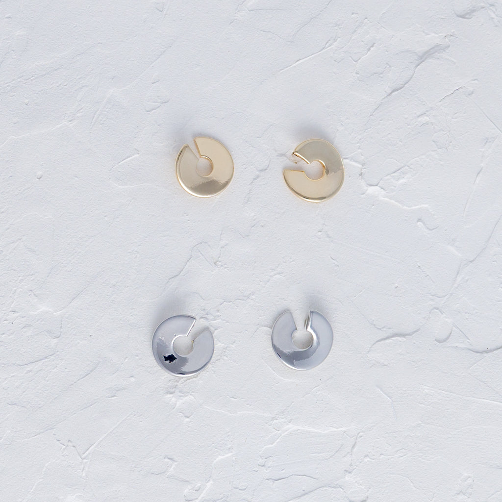 Half Circle Minimalist Earrings