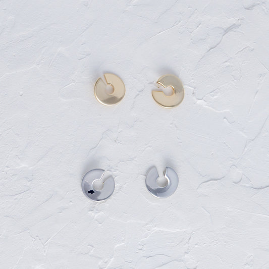 Half Circle Minimalist Earrings