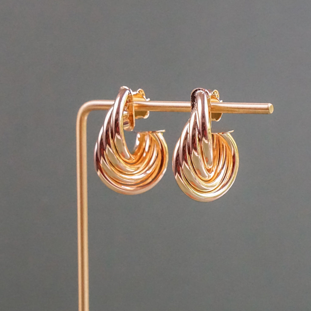 Twisted Modern Earring