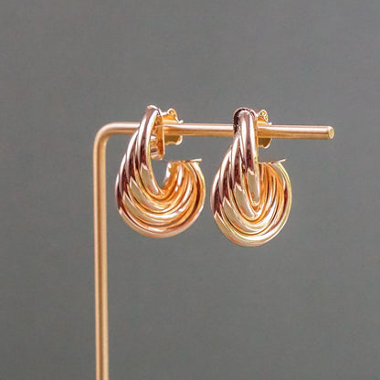 Twisted Modern Earring