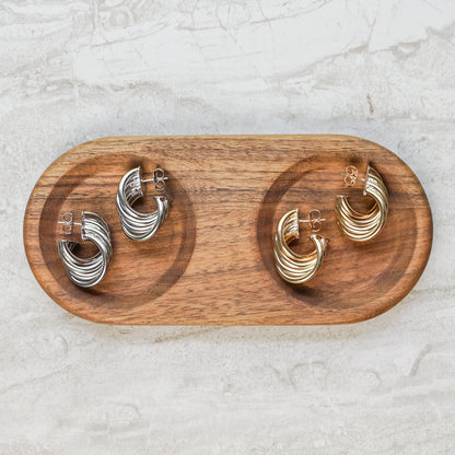 Twisted Modern Earring