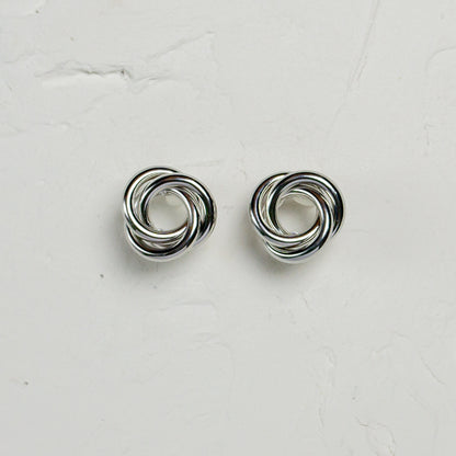 Twisted Stud Earrings