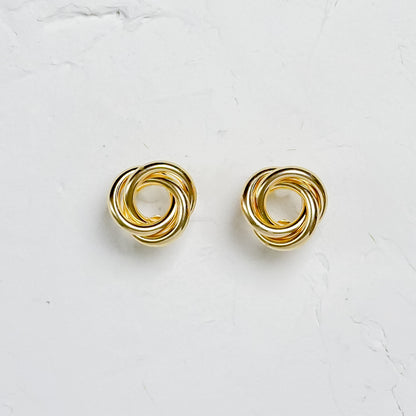 Twisted Stud Earrings