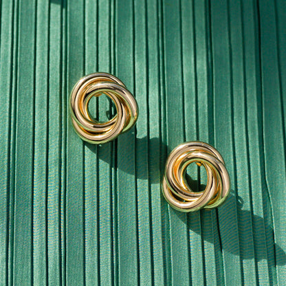 Twisted Stud Earrings