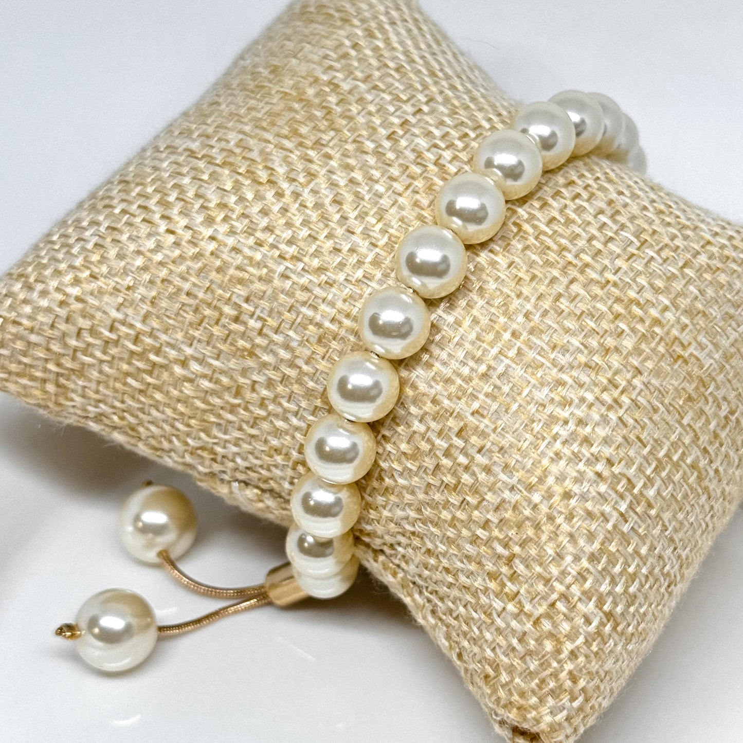 Pearls Adjustable Bracelet