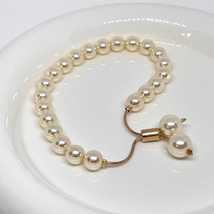 Pearls Adjustable Bracelet